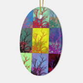 樹木 セラミックオーナメント (左)
