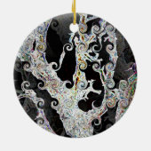 樹木 セラミックオーナメント (裏面)