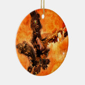 樹木 セラミックオーナメント (右)