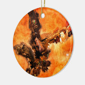 樹木 セラミックオーナメント (左)