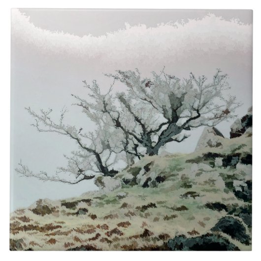 樹木 タイル (正面)