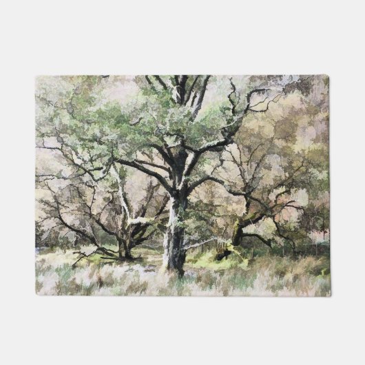 樹木 ドアマット (正面)