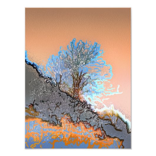 樹木 フォトプリント            (正面)