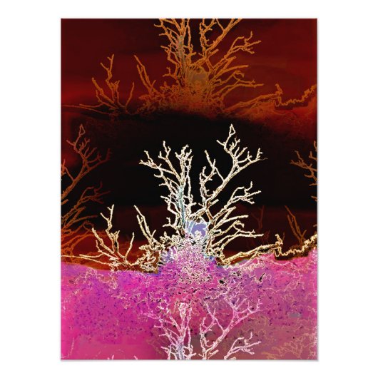 樹木 フォトプリント            (正面)