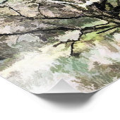 樹木 フォトプリント            (角)