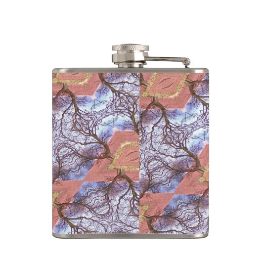 樹木 フラスク (裏面)