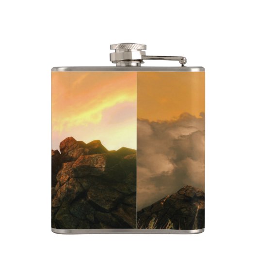 樹木 フラスク (裏面)