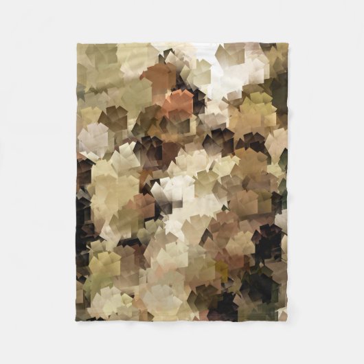 樹木 フリースブランケット (正面)