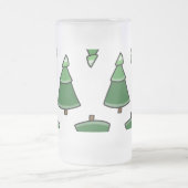 樹木 フロストグラスビールジョッキ (中央)