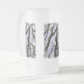 樹木 フロストグラスビールジョッキ (正面左)