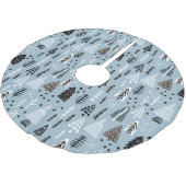 樹木 ブラッシュドポリエステルツリースカート (アングル)