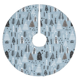 樹木 ブラッシュドポリエステルツリースカート