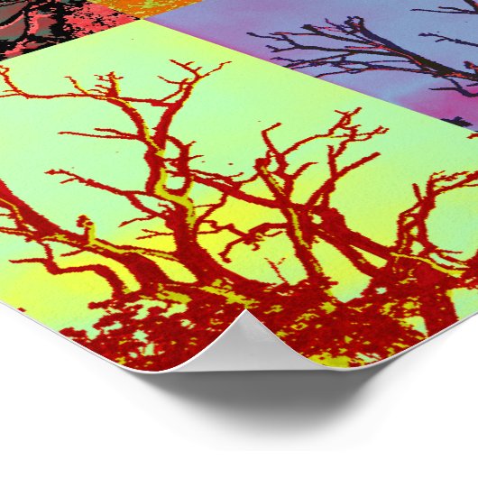 樹木 ポスター (角)