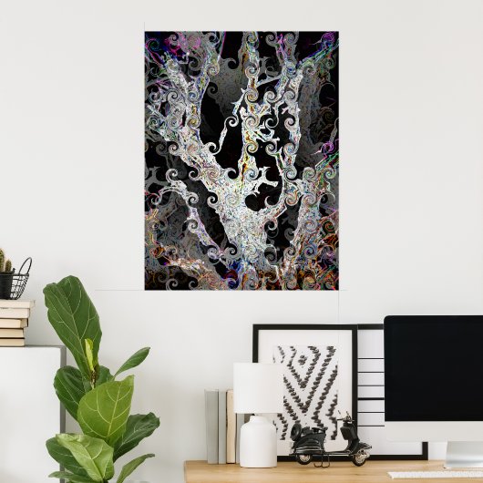 樹木 ポスター (ホームオフィス)