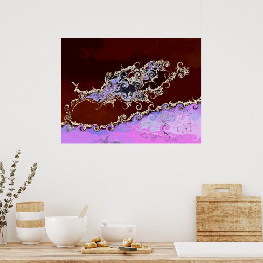 樹木 ポスター (キッチン)