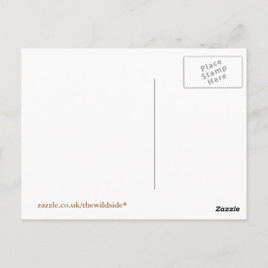 樹木 ポストカード (裏面)