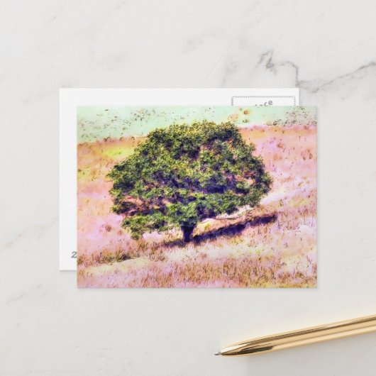 樹木 ポストカード (正面/裏面インサイチュ)