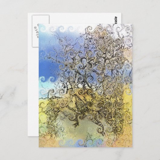 樹木 ポストカード (正面/裏面)