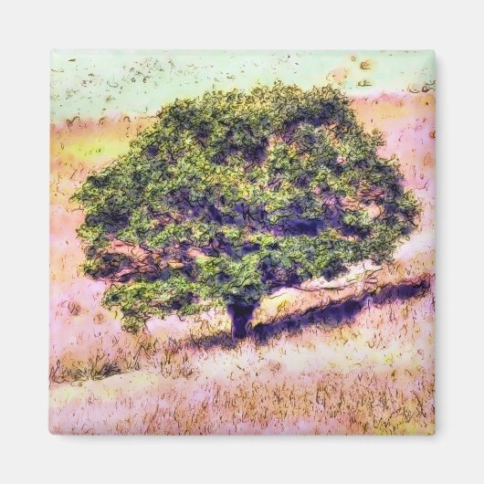 樹木 マグネット (正面)