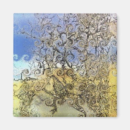 樹木 マグネット (正面)