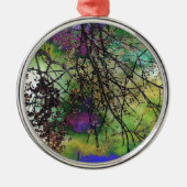 樹木 メタルオーナメント (正面)