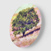 樹木 ラージ壁時計 (傾斜)