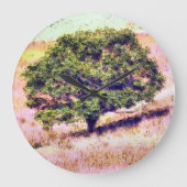 樹木 ラージ壁時計 (正面)