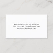 樹木 | 写真変動 名刺 (裏面)