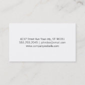 樹木 |写真II 名刺 (裏面)