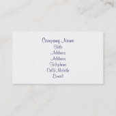 樹木 名刺 (裏面)