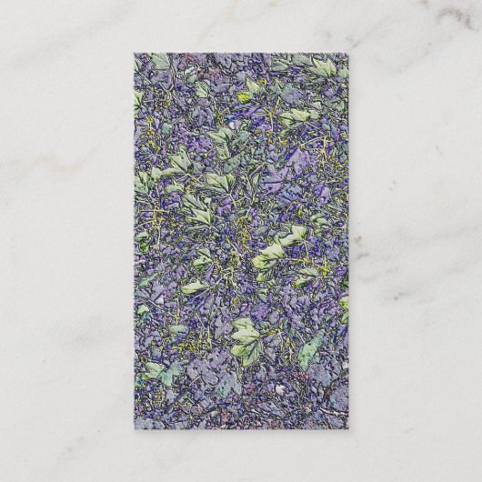 樹木 名刺 (正面)