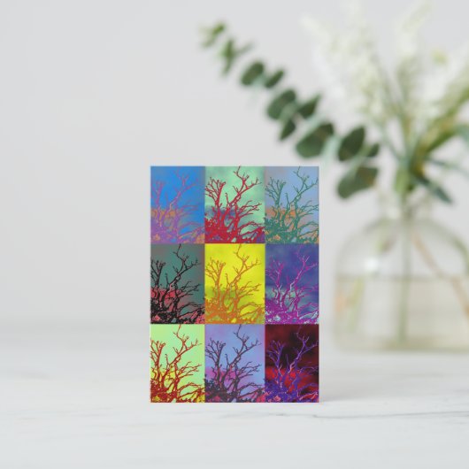 樹木 名刺 (スタンド正面)