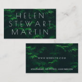 樹木 名刺 (正面/裏面)