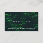 樹木 名刺 (裏面)