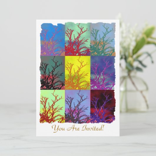 樹木 招待状 (スタンド正面)