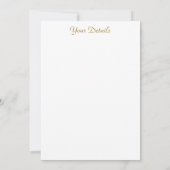 樹木 招待状 (裏面)