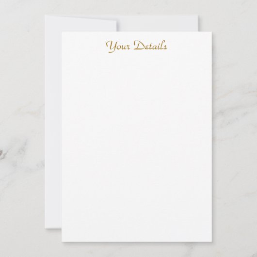 樹木 招待状 (裏面)