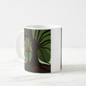 樹木 植物学 自然 コーヒーマグカップ (正面左)
