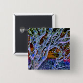 樹木 缶バッジ (正面&裏面)