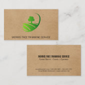 樹木 |草の畑 名刺 (正面/裏面)