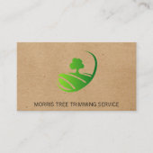 樹木 |草の畑 名刺 (正面)