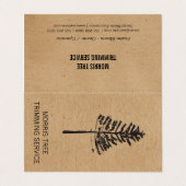 樹木 | 造園 | 庭師 名刺 (外部フラット)