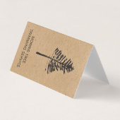 樹木 | 造園 | 庭師 名刺 (正面)