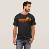 樹木 野生生物 自然 ビンテージ 森林 Tシャツ (正面フル)