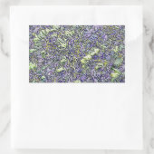 樹木 長方形シール (バッグ)