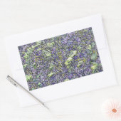 樹木 長方形シール (封筒)