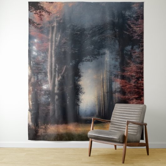 樹林の光への道 タペストリー (インサイチュ)