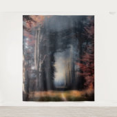 樹林の光への道 タペストリー (正面)