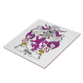 樹林の家紋 タイル (側面)