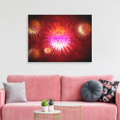 樹状突起の顕微鏡的見解1 キャンバスプリント (インサイチュ (リビング))